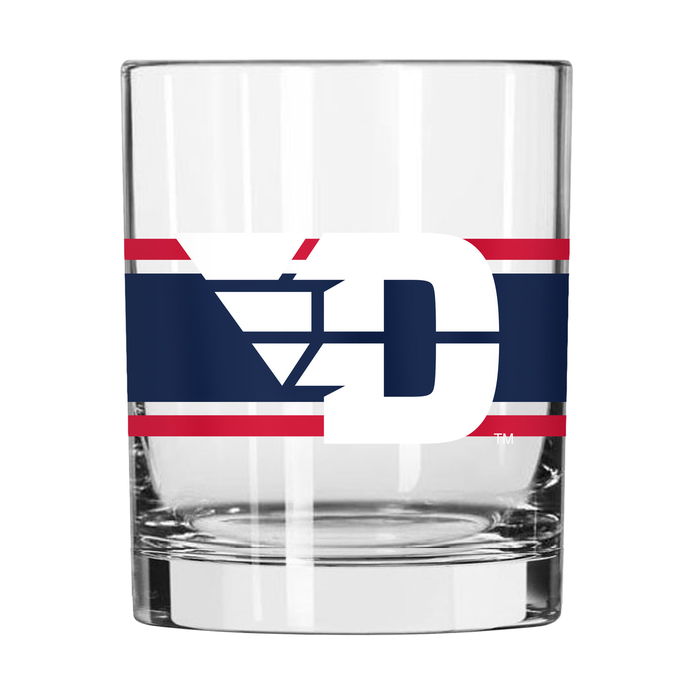 Dayton 14oz Stripe Rocks Glass