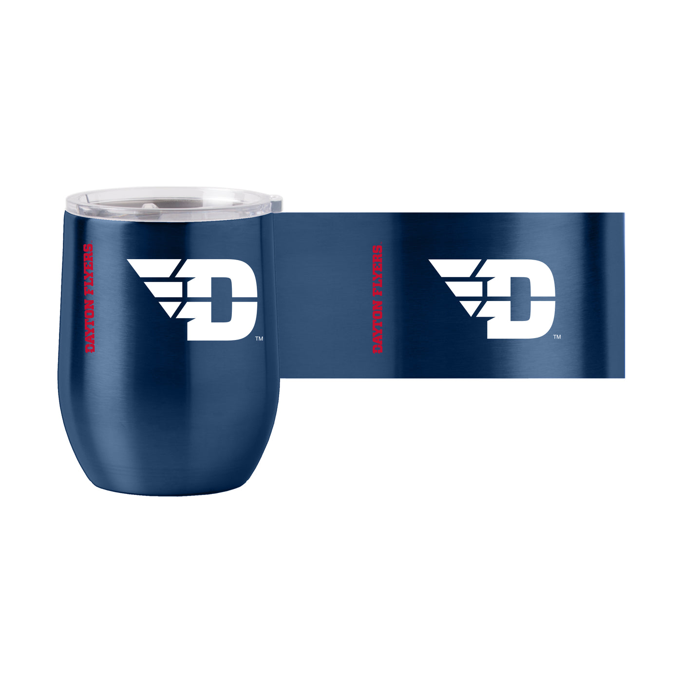 Dayton 16oz Gameday Stainless Curved Beverage