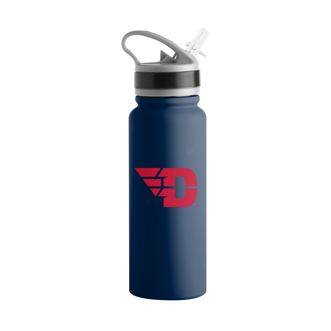 Dayton 25oz Campus Color Letterman Stainless Single Wall Flip Top Bottle