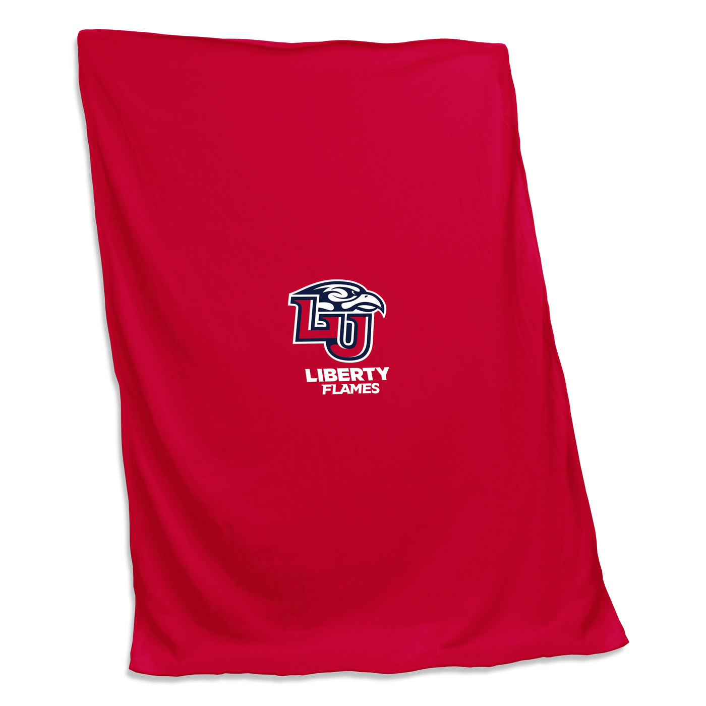 Liberty Univ Red Sweatshirt Blanket (Screened)