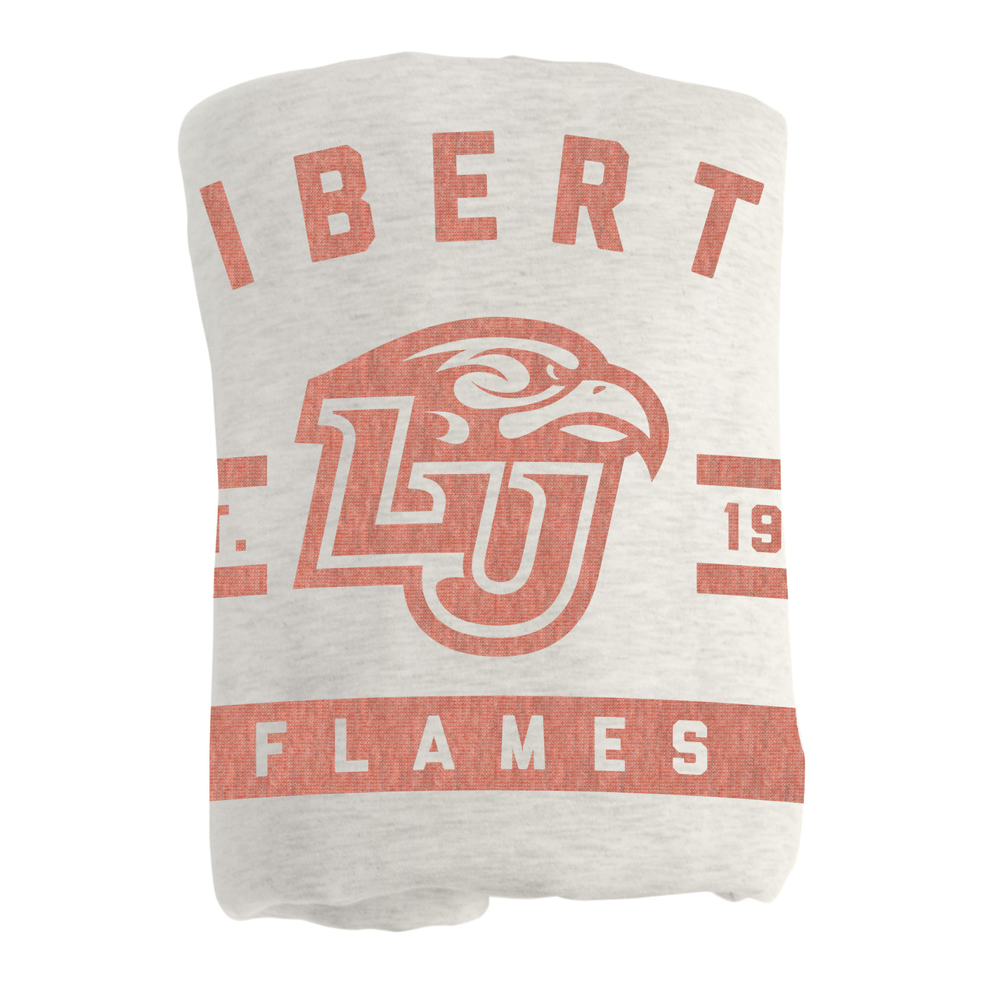 Liberty University Red Logo Sublimated Sweatshirt Blanket