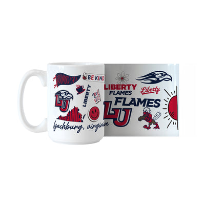 Liberty University 15oz Native Sublimated Mug