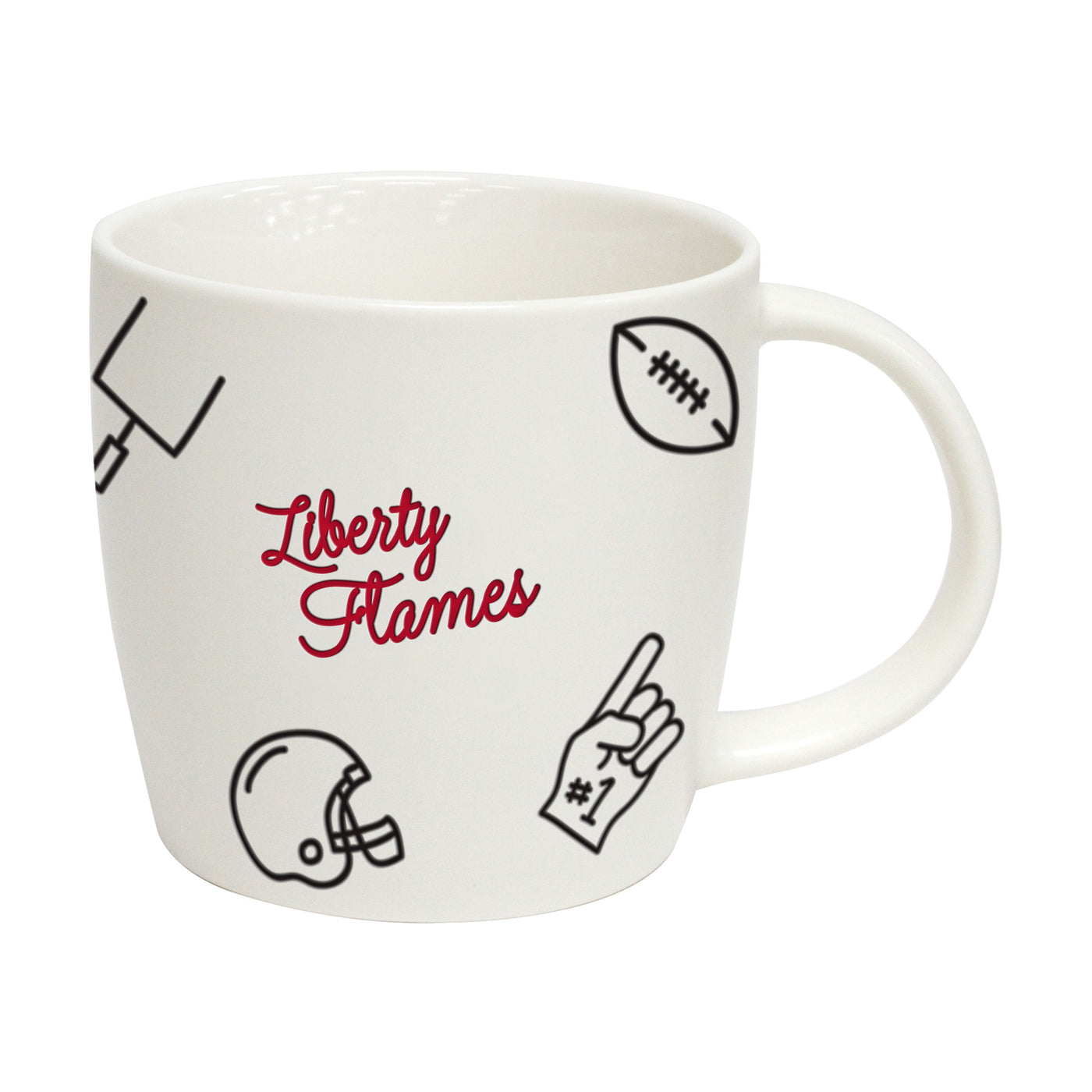 Liberty University 18oz Playmaker Mug