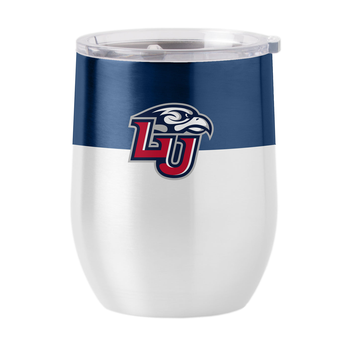Liberty University 16oz Colorblock Stainless Curved Beverage