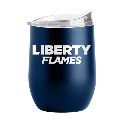 Liberty University 16oz Flipside Powder Coat Curved Bev