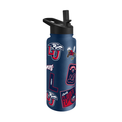 Liberty University 34oz Dreamweave Quencher Bottle