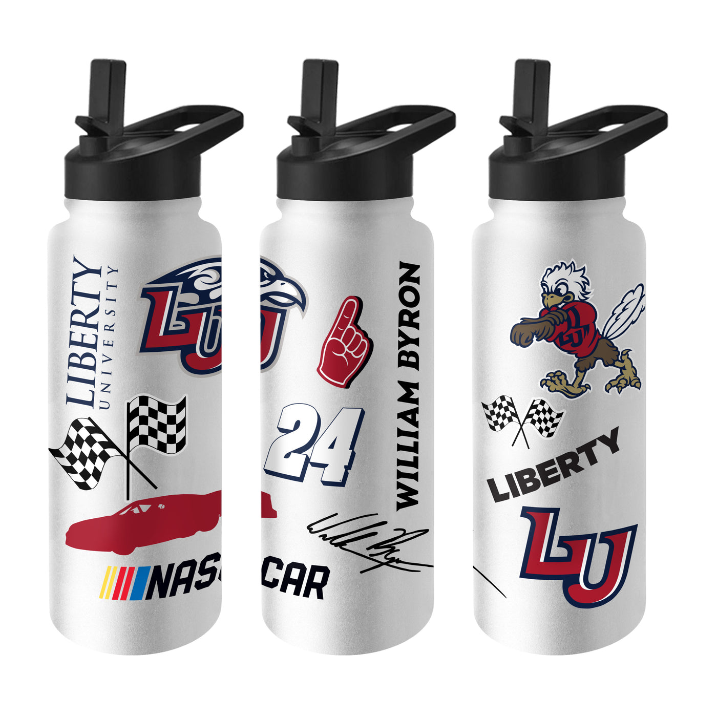 Liberty University/William Byron 24 34oz Native Quencher Bottle