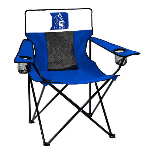 Duke Elite Chair by Logo Brands, a modern ergonomic furniture piece with a padded seat and backrest, suitable for office or home use.
