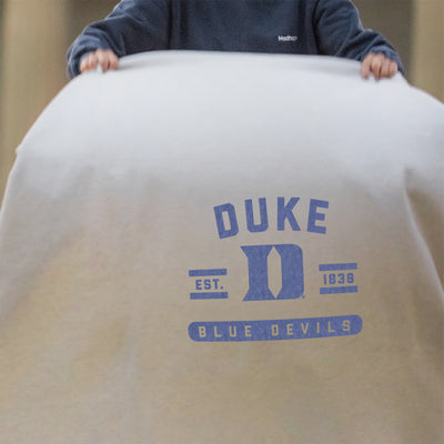 Duke Sublimated Sweatshirt Blanket