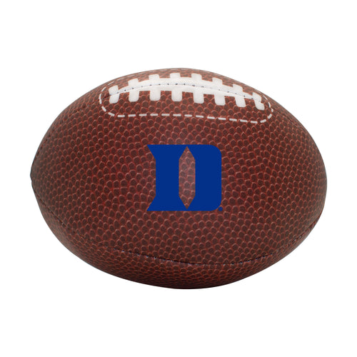 Brown Duke Micro Soft Football by Logo Brands, recreation football with composite material, suitable for casual play and training.