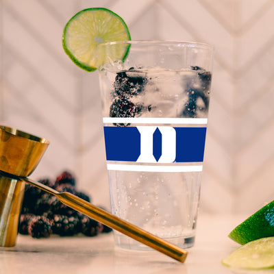 Duke 16oz Stripe Pint Glass
