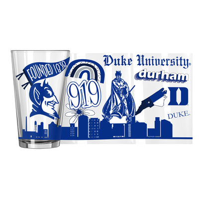 Duke 16oz Native Pint Glass