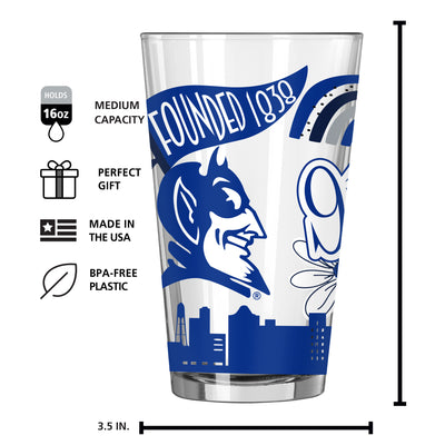 Duke 16oz Native Pint Glass