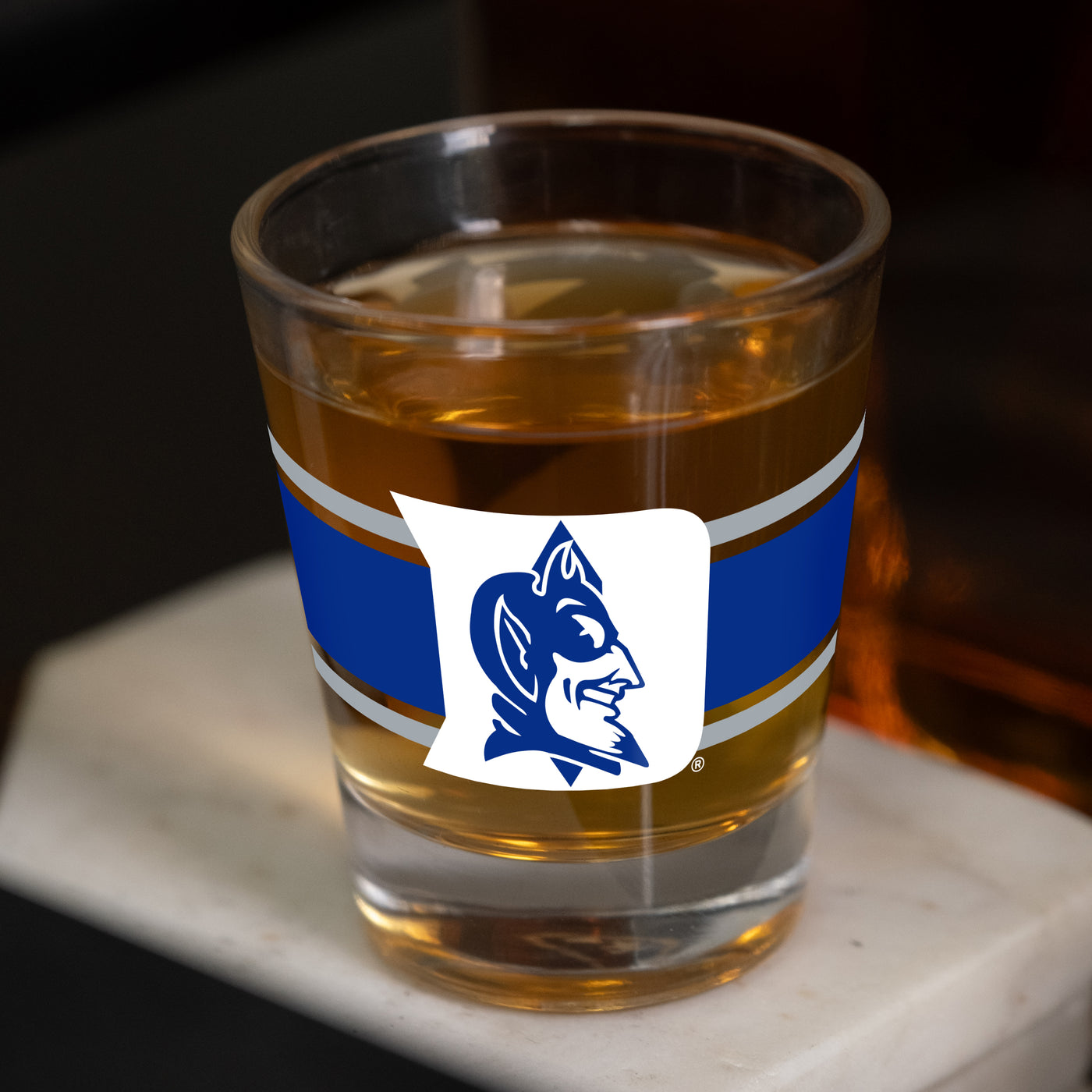 Duke 2oz Stripe Shot Glass