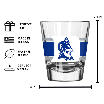 Duke 2oz Stripe Shot Glass