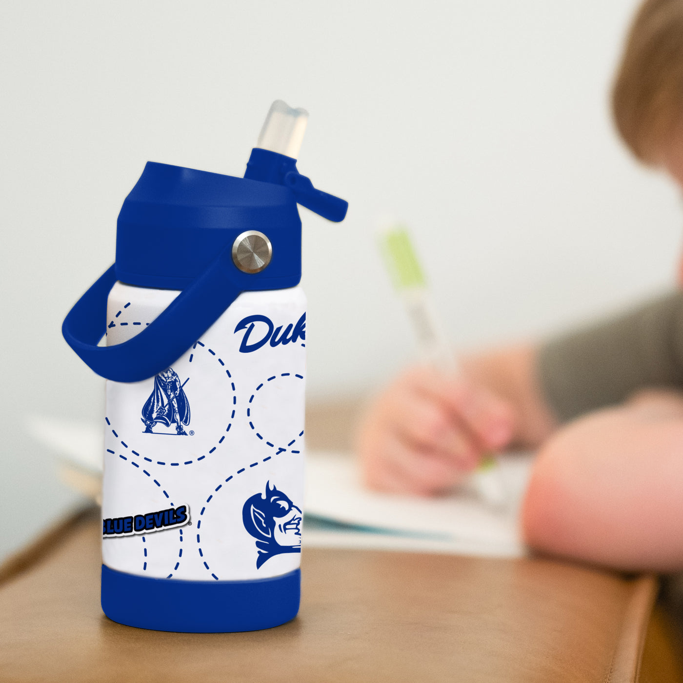 Duke 12oz Mascot SS Kids Bottle