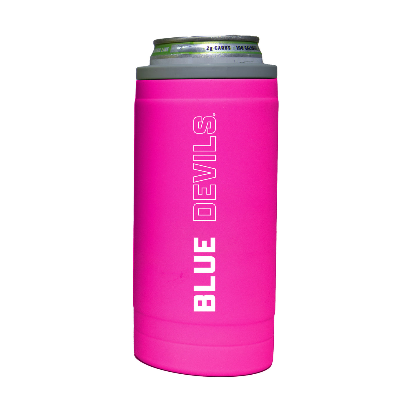 Duke 12oz Electric Stacked Soft Touch Slim Coolie - Logo Brands