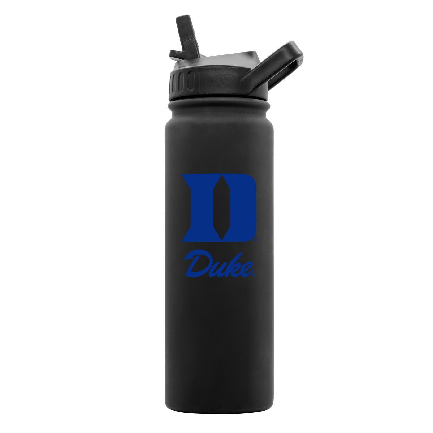 Duke 24oz Black Soft Touch Bottle