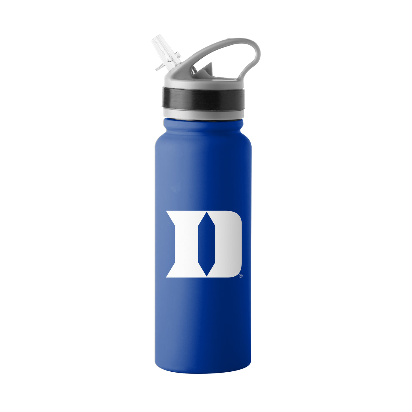 Duke Logo 25oz Stainless Single Wall Flip Top Bottle