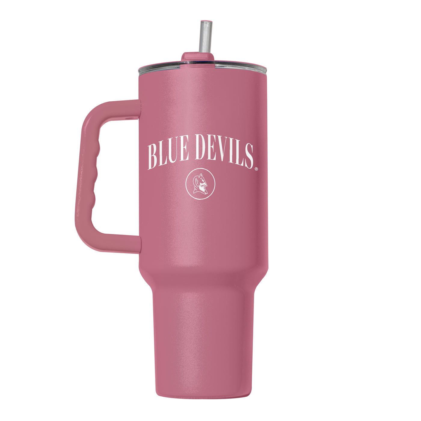 Duke 40oz Cinch Berry Powder Coat Tumbler - Logo Brands