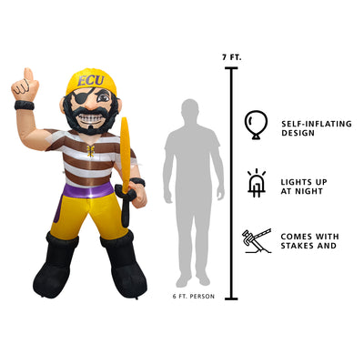 East Carolina Inflatable Mascot