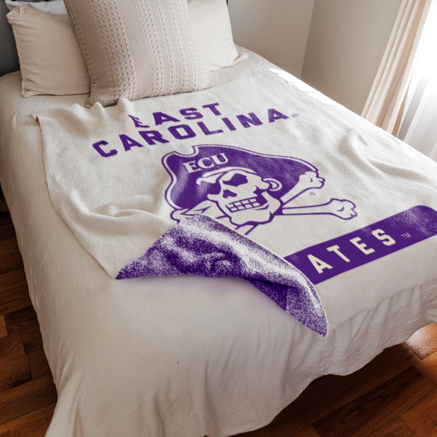 East Carolina Luxe Prime Dreams Throw