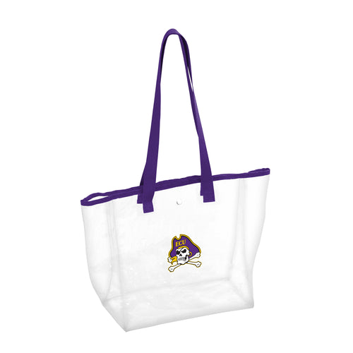 East Carolina Stadium clear bag for sports events, transparent bag with team logo, ideal for stadium security and game day use.