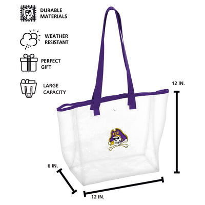 East Carolina Stadium Clear Bag - Logo Brands