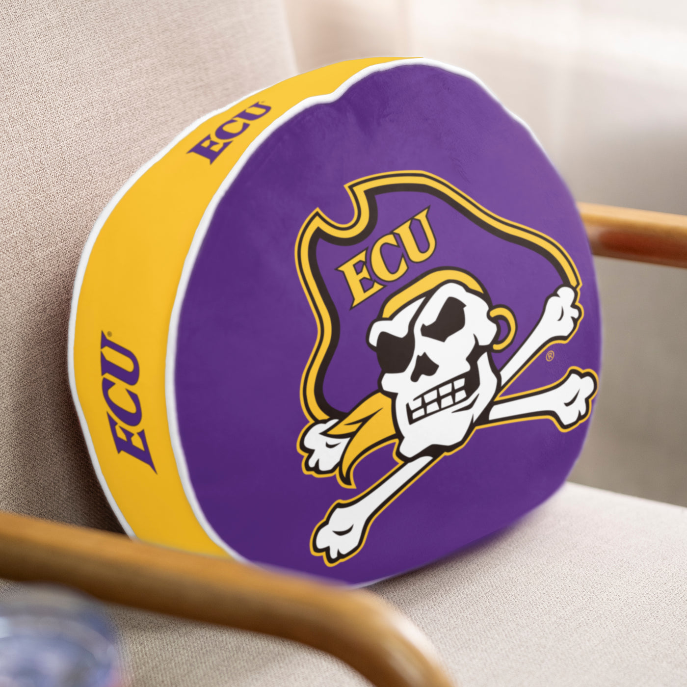 East Carolina Puff Pillow