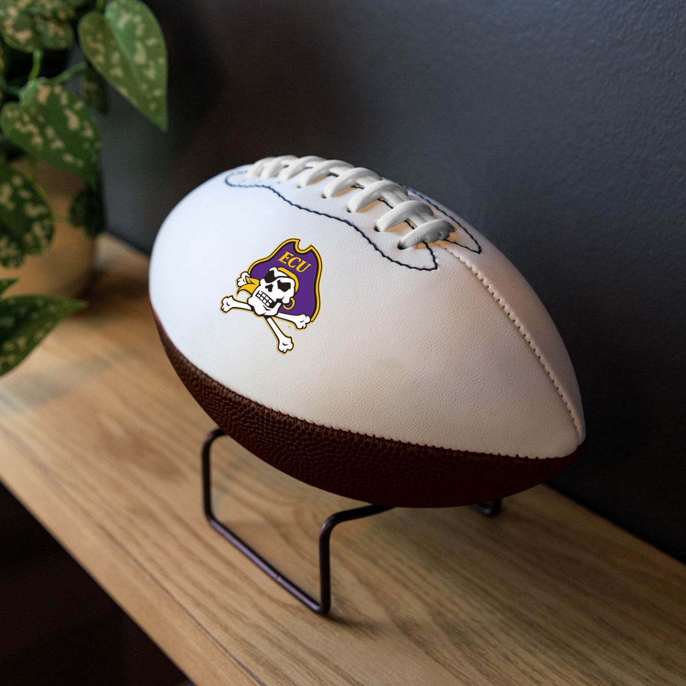 East Carolina Mini Autograph Football