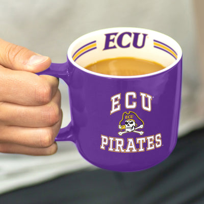 East Carolina 15oz Stripe Mug