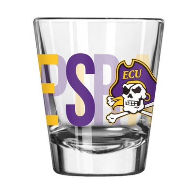 East Carolina 2oz Overtime Shot Glass