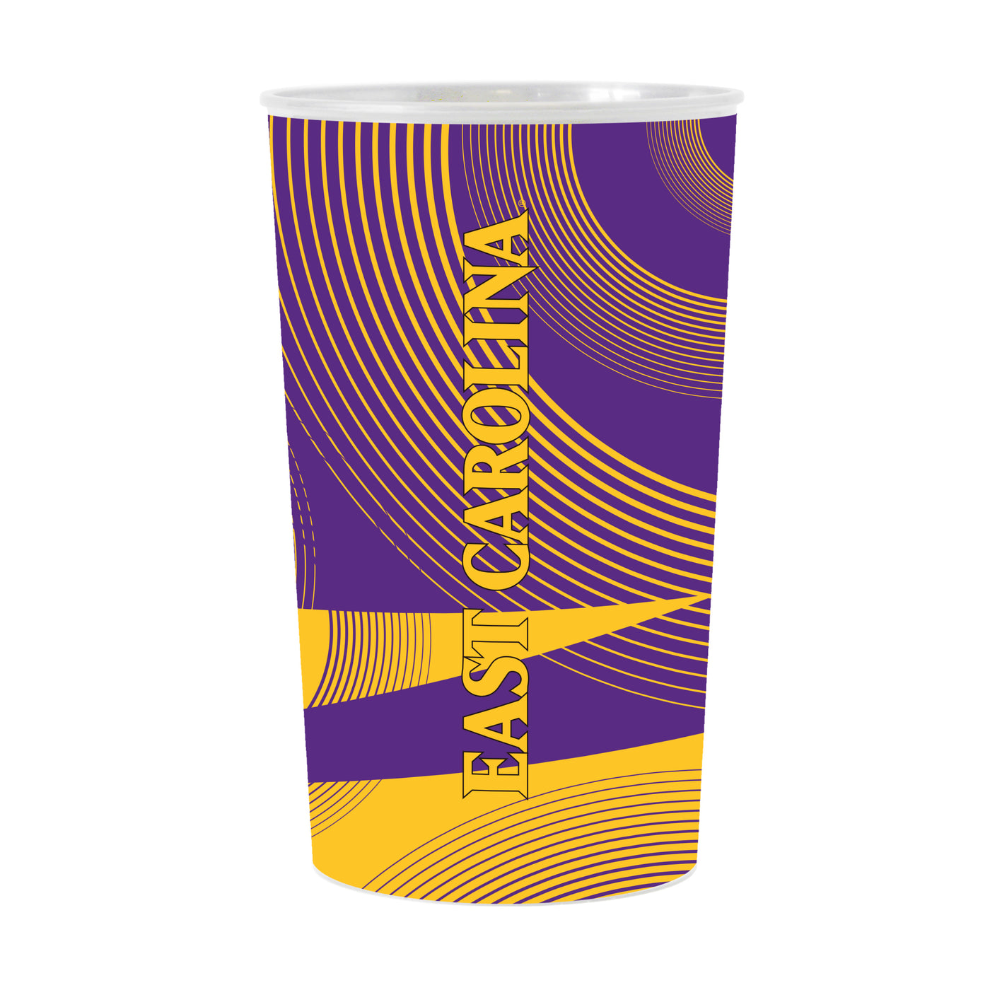 East Carolina Geometric Hardwall Cup 4 Pack - Logo Brands
