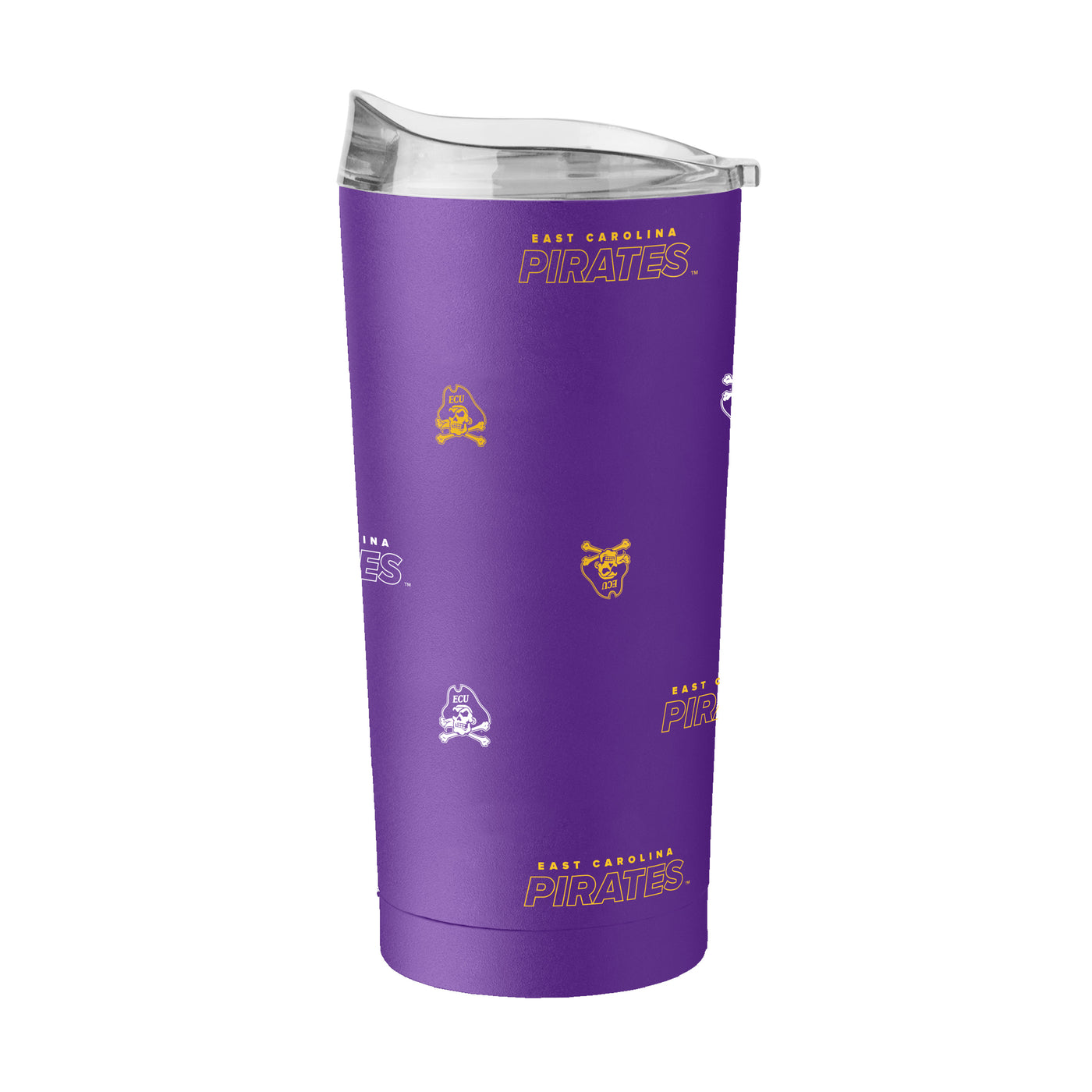 East Carolina 20oz Step And Repeat Powder Coat Tumbler