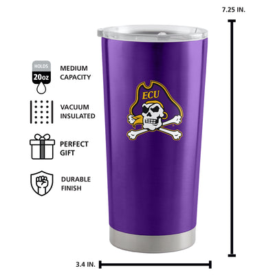 East Carolina 20oz Gameday Stainless Steel Tumbler