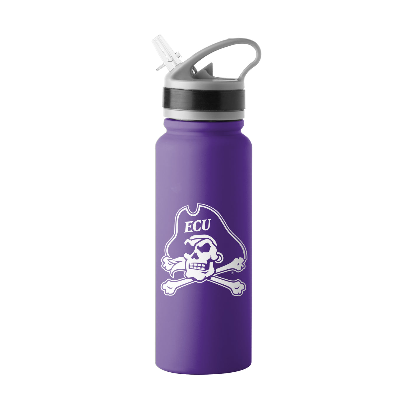East Carolina 25oz Logo SingleWall FlipTop Bottle
