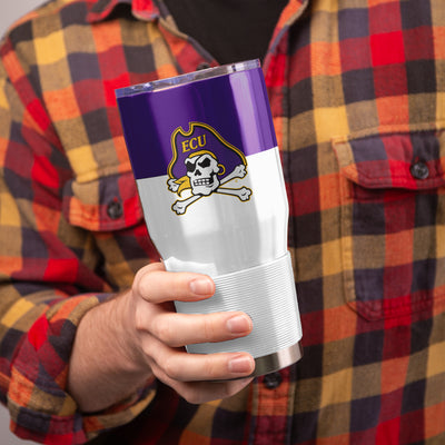 East Carolina 30oz Colorblock Stainless Steel Tumbler