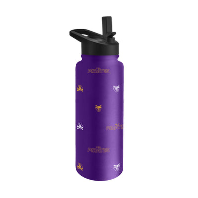 East Carolina 34oz Step And Repeat Quencher Bottle