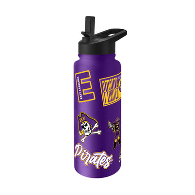 East Carolina 34oz Dreamweave Quencher Bottle