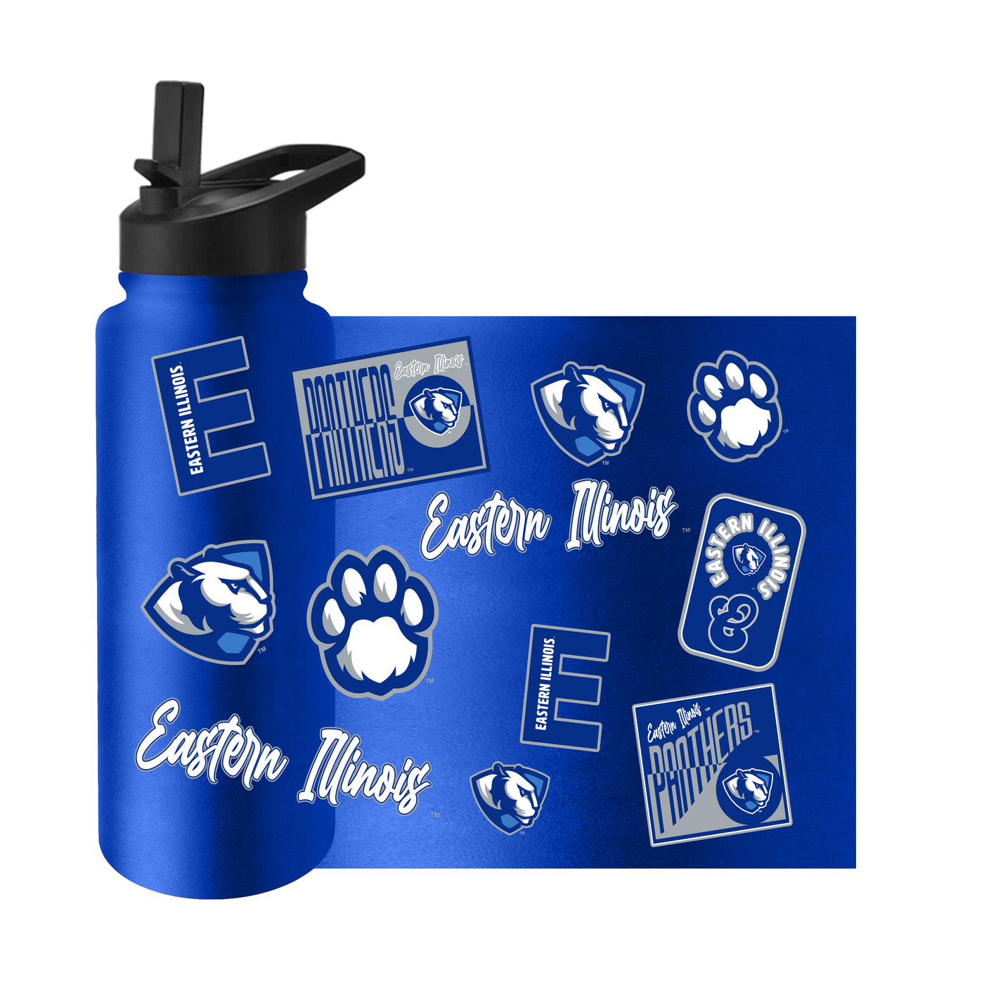 Eastern Illinois 34oz Dreamweave Quencher Bottle