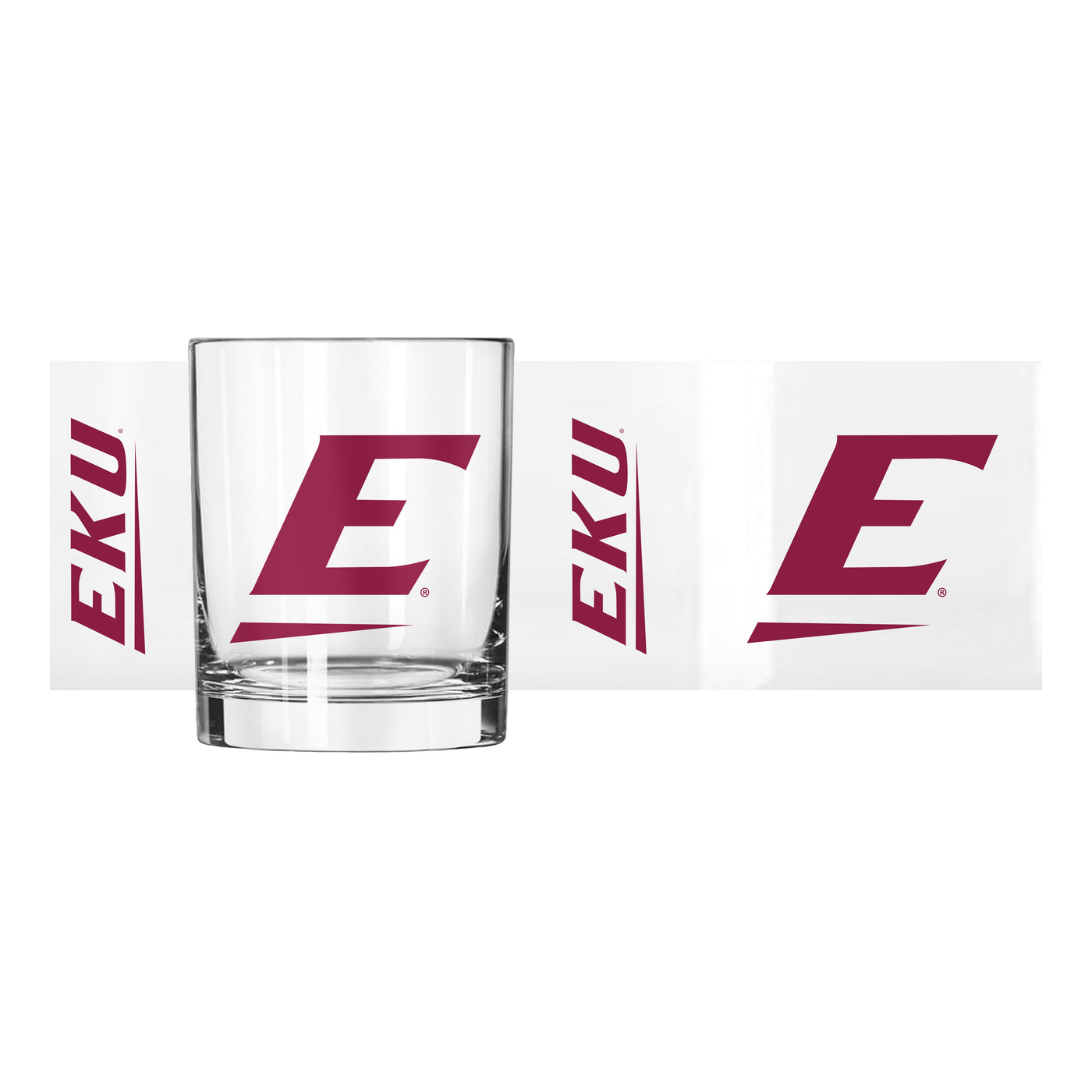 Eastern Kentucky 14oz Gameday Rocks Glass