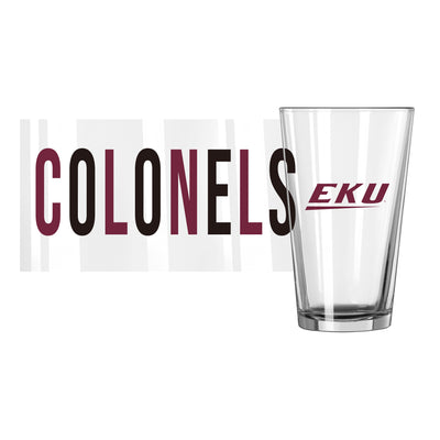 Eastern Kentucky 16oz Overtime Pint Glass