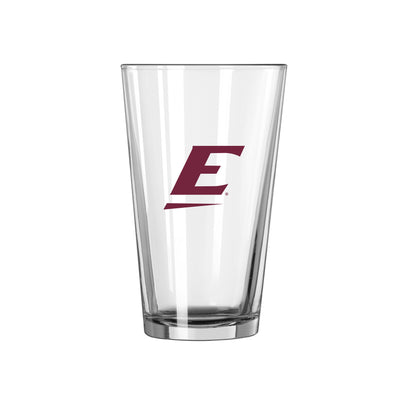 Eastern Kentucky 16oz Logo Pint Glass - Logo Brands