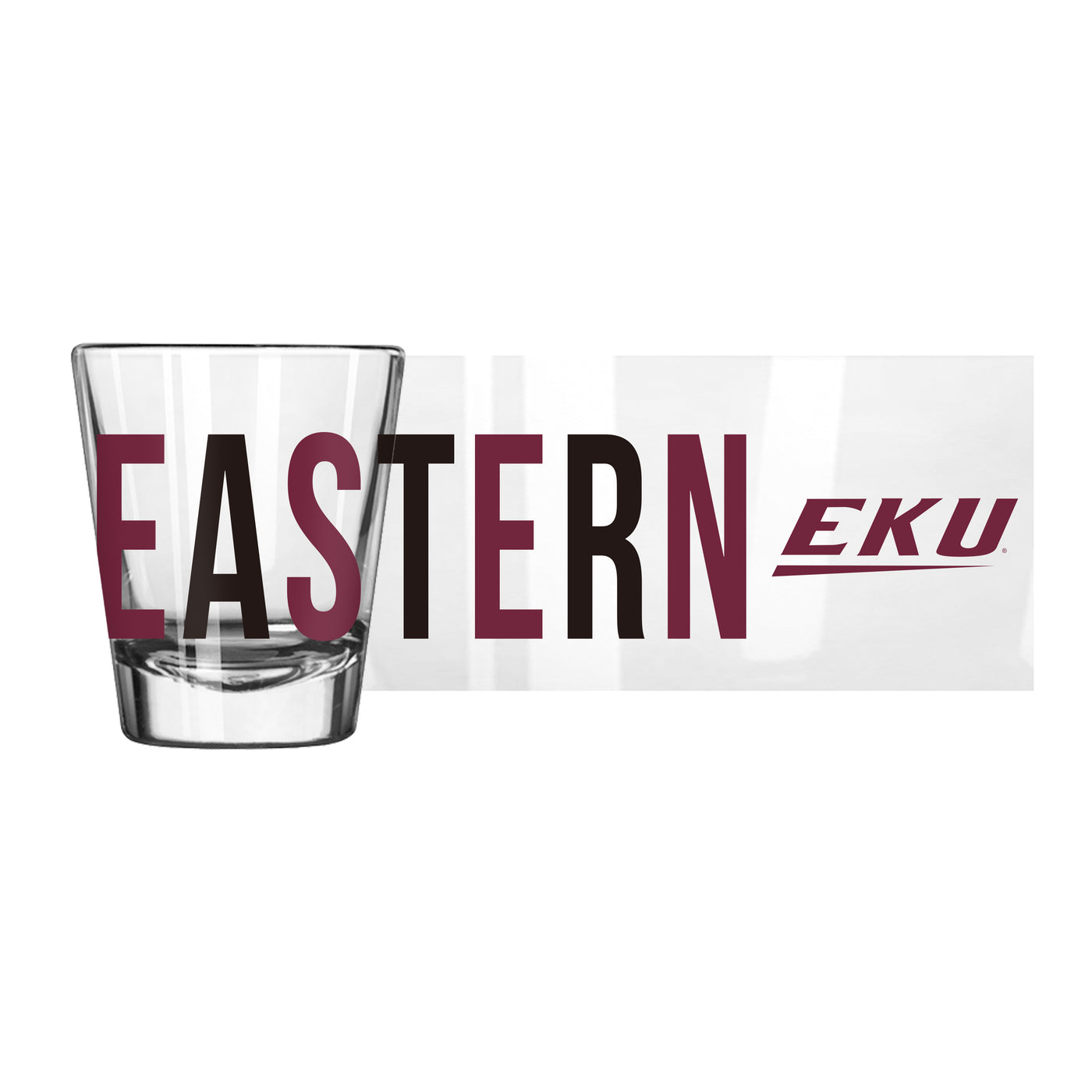 Eastern Kentucky 2oz Overtime Shot Glass