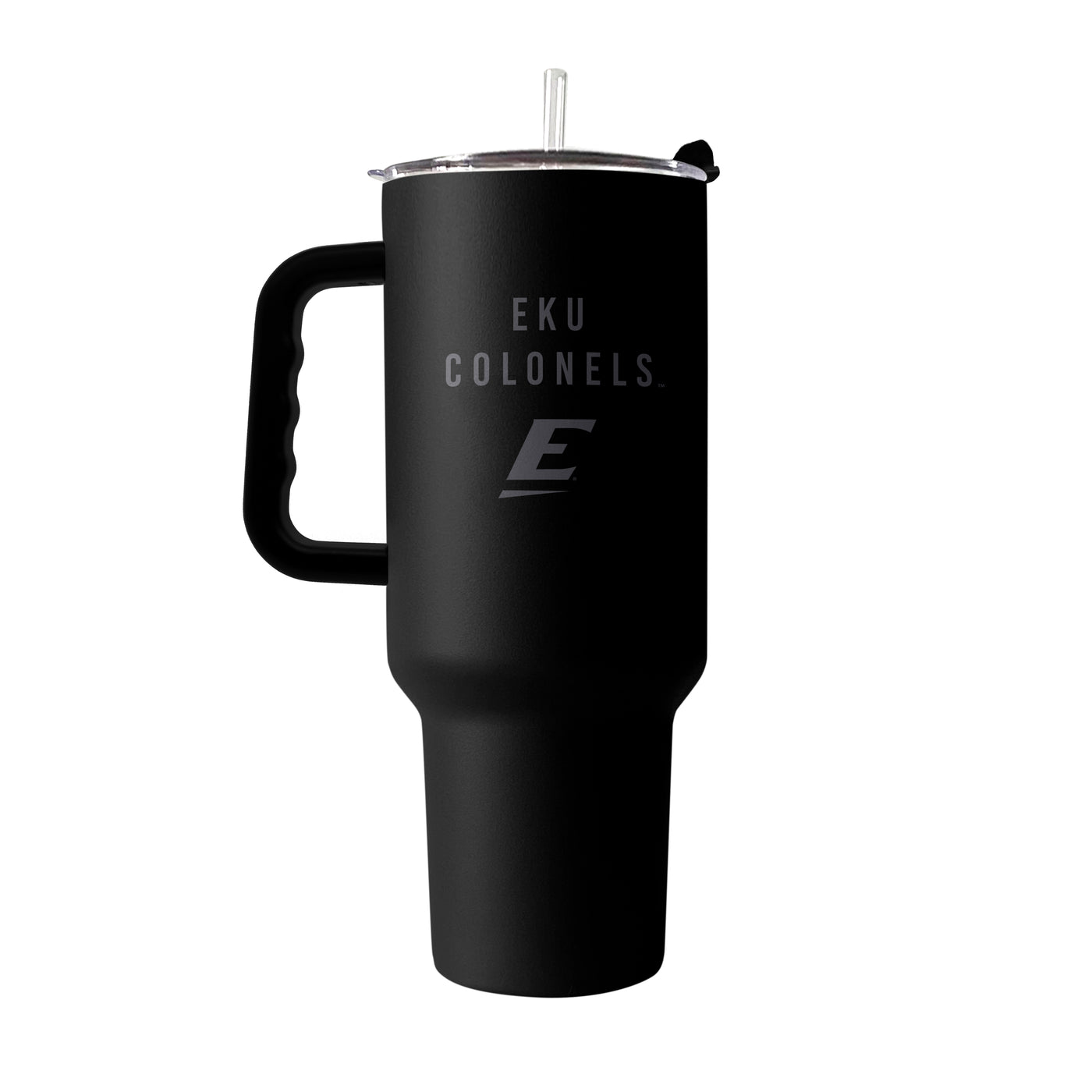 Eastern Kentucky 40oz Black Tonal Powder Coat Tumbler