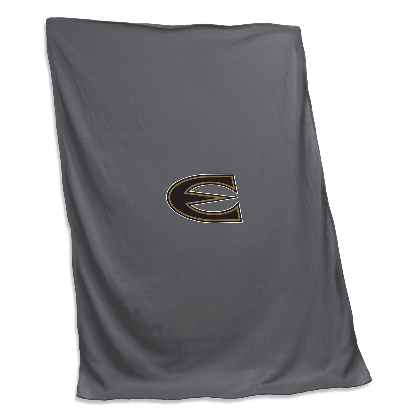 Emporia State Charcoal Sweatshirt Blanket (Screened)