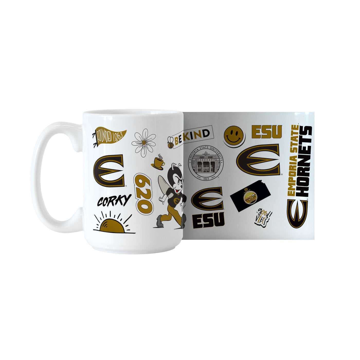 Emporia State 15oz Native Sublimated Mug
