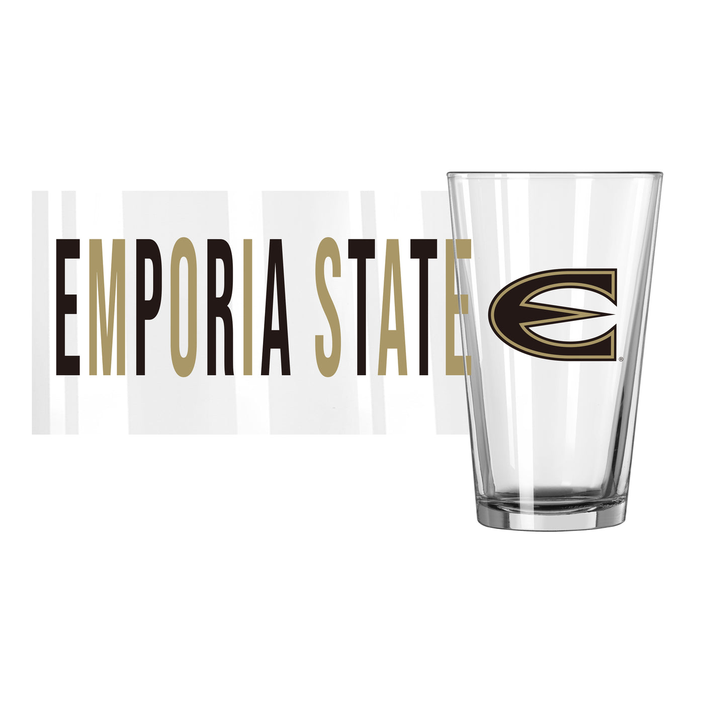 Emporia State 16oz Overtime Pint Glass