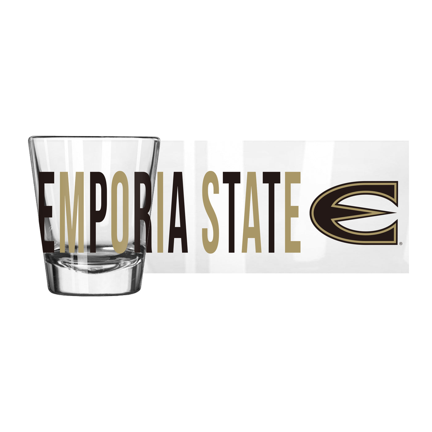 Emporia State 2oz Overtime Shot Glass