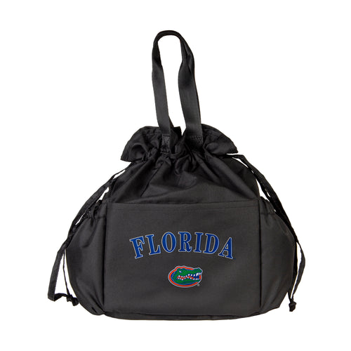 Florida Drawstring Lunch Cooler Eco by Logo Brands, insulated cooler bag with drawstring closure and eco-friendly design.